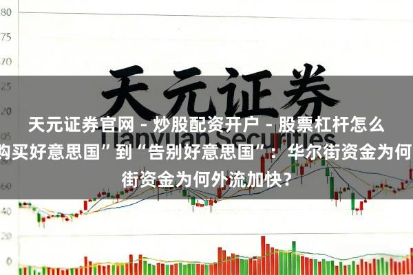 天元证券官网 - 炒股配资开户 - 股票杠杆怎么注册 从“购买好意思国”到“告别好意思国”:华尔街资金为何外流加快?