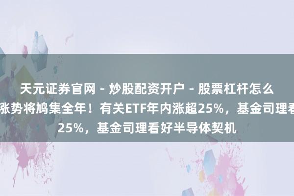 天元证券官网 - 炒股配资开户 - 股票杠杆怎么注册 存储价钱涨势将鸠集全年！有关ETF年内涨超25%，基金司理看好半导体契机